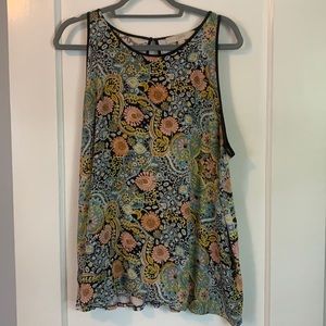 Loft Mixed Media Tank Top